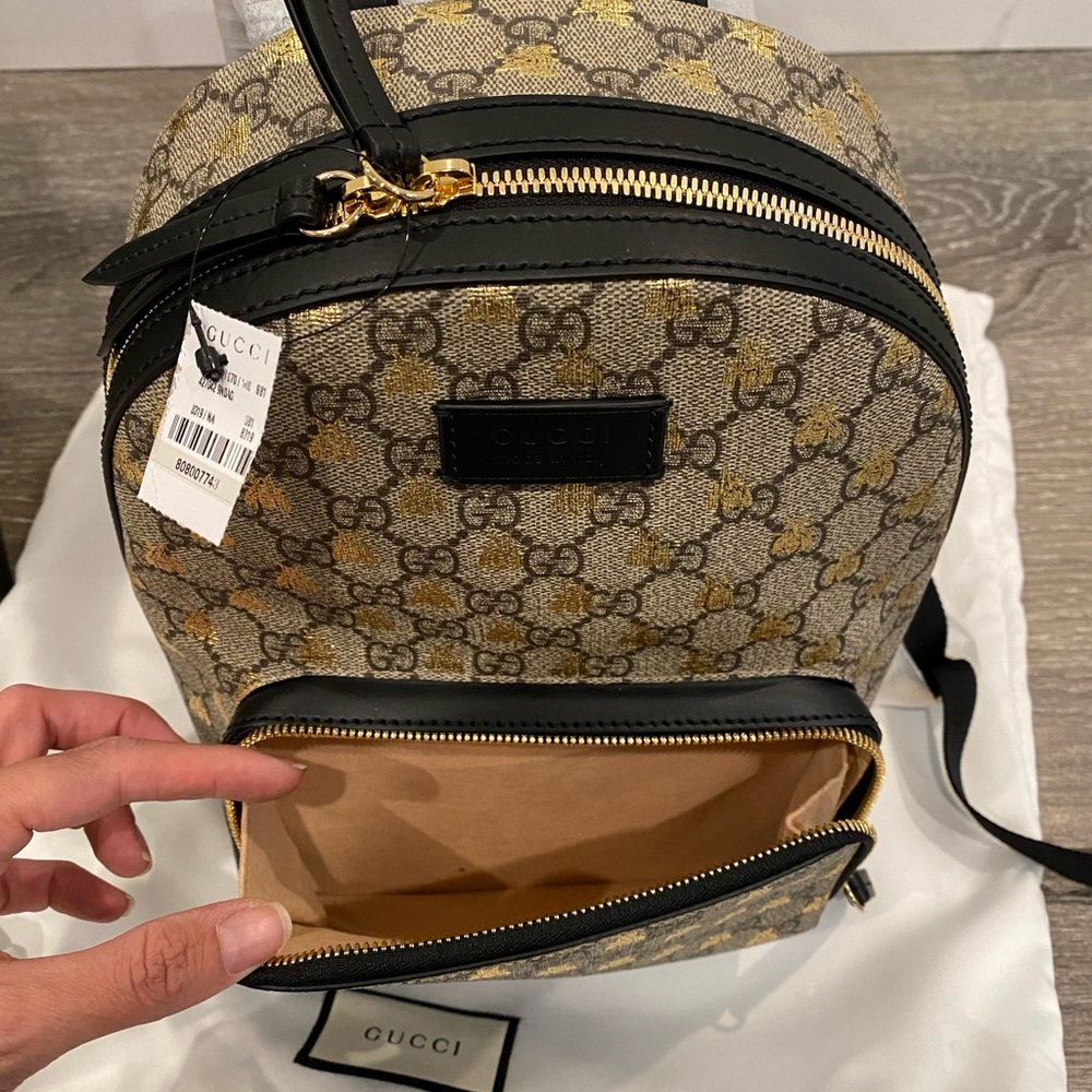 Gucci GG Supreme backpack - Picture 3 of 5